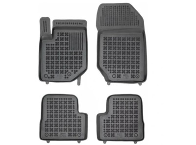 Covorase auto Opel Corsa/-E F, 06.2019-12.2023; Peugeot 208, 06.2019-, negru; elastomer, RapidAuto foto