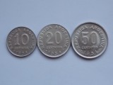 LOT 3 MONEDE 10,20,50 CENTAVOS 1954 ARGENTINA, America Centrala si de Sud