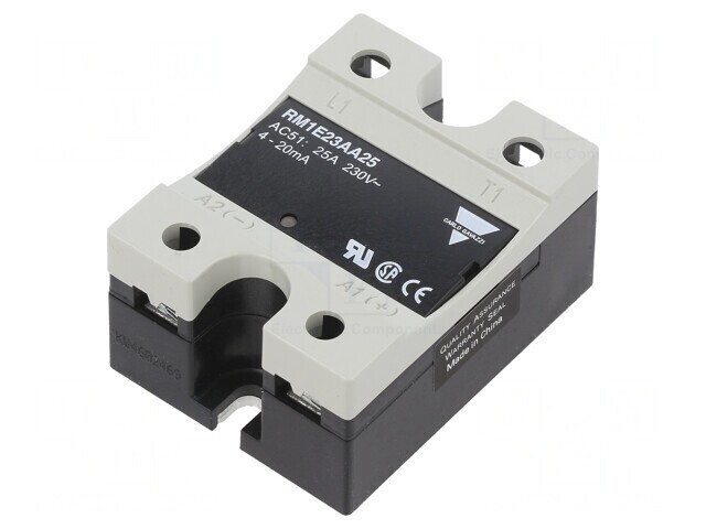 Releu semiconductor 1-fazat 25A 90-280VAC 4-20mA