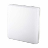 Plafoniera LED 25W chip Samsung patrata IP44 alb cald 100 lm/W COD: 13959, Oem
