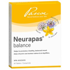Supliment Alimentar, Pascoe Neurapas, pentru Echilibrarea Starii Emotionale Si Reducerea Stresului, 60 tablete