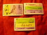Serie Australia 1971 - Congres International Orientalistic , 3valori