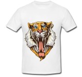 Cumpara ieftin Tricou &quot; Tiger mouth open &quot;