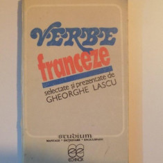 VERBE FRANCEZE de GHEORGHE LASCU , 1992