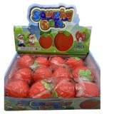 Jucarie antistres capsuna cu spuma