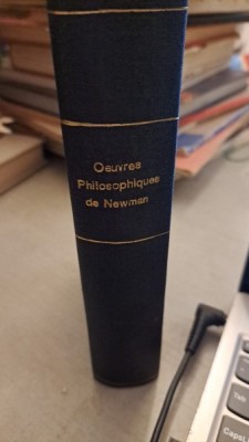 Oeuvres Philosophiques de Newman foto