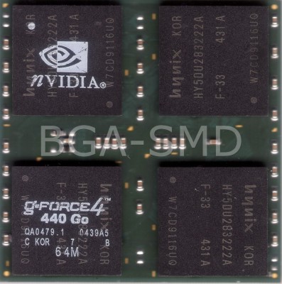 GeForce4 440go q46297 Circuit Integrat foto