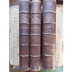 Les Origines de la France Contemporaine LA Revolution 3 VOL - &lrm;H. Taine&lrm;