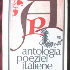 "ANTOLOGIA POEZIEI ITALIENE. Secolele XIII-XIX", 1980