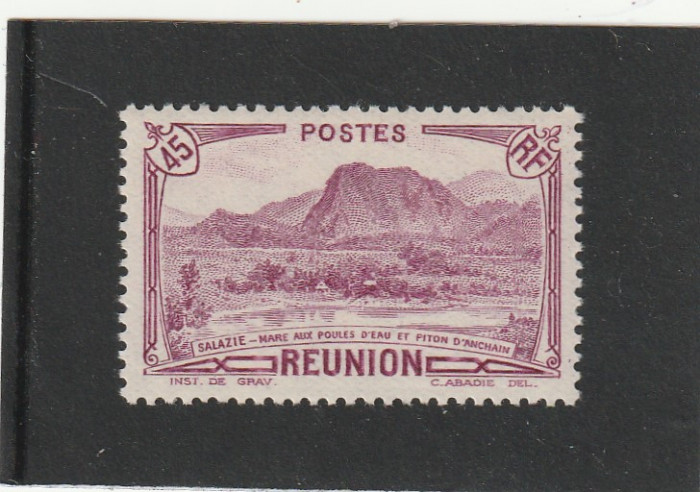 Reunion 1933-Turism (cu RF),MNH ,Mi.136