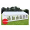 Cort Evenimente Professional, PVC ignifug alb, 4x12 m
