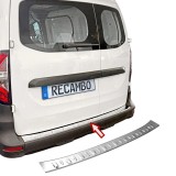 Ornament protectie portbagaj/bara spate crom pentru Renault Kangoo III din 2021, Nissan Townstar din 2022, Mercedes Citan, T-Class din 2021