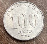 C50 - Moneda foarte veche - Indonezia - 100 rupii - 2016