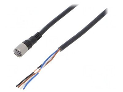 Cablu Conectare M8 4P 5m PVC foto