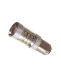 Led Barca ROSU 80W BA15D, 1142 NAVAL 12V-24V Canbus led CREE - BTLE1125C-BA15D-ROSU, Xenon Bright