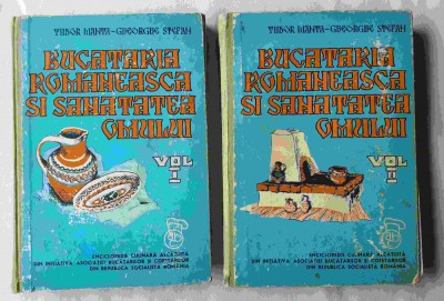 Bucataria Romaneasca enciclopedie culinara Carte de Bucate, 2 volume Tudor Manta foto