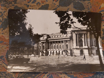 PALATUL REPUBLICII IN 1965 BUCURESTI-STAMPILOGRAFIE-RPR-CIRCULATA foto