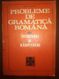 Probleme de gramatica romana - Iancu Coleasa