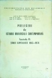 Gh. N. Cazan - Prelegeri de istorie universala contemporana, fascicola VI.