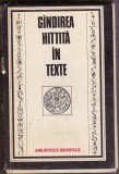 Bnk ant Gandirea Hitita in texte