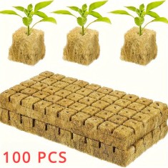 100 cuburi de cre?tere hidroponice foto