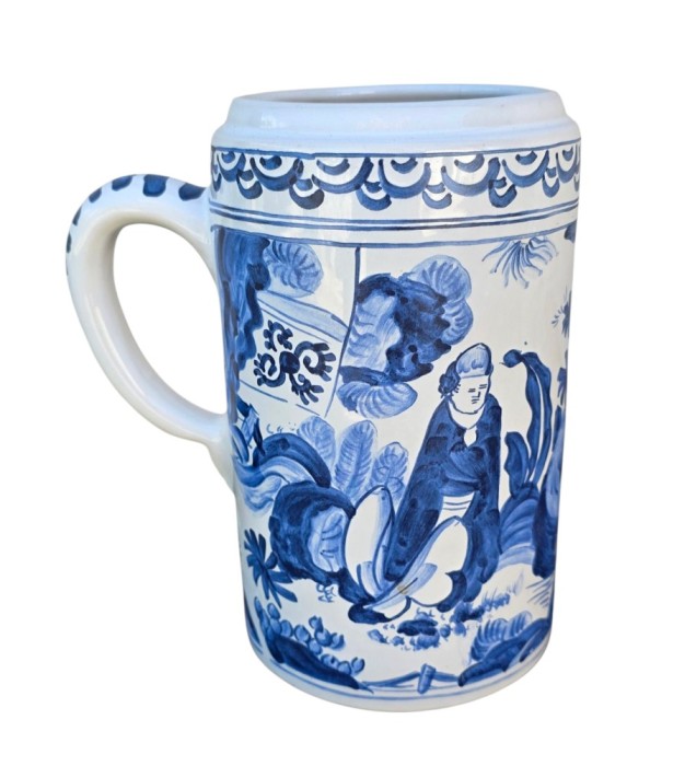 HALBA DIN CERAMICĂ, DECORATA MANUAL