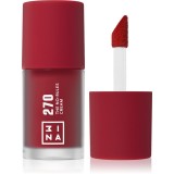 Cumpara ieftin 3INA The No-Rules Cream machiaj multifuncțional pentru ochi, buze și față culoare 270 - Deep, wine red 8 ml