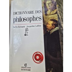 Dictionnaire des philosophes - Noella Baraquin, Jacqueline Laffitte