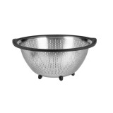 Strecuratoare metalica cu margine din plastic negru si 5 picioare, fructe