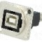 Conector {{Tip conector}}, colier (2 orificii), orificiu pentru &amp;#351;urub conic, pt. montare pe panou, CLIFF - CP30207NM