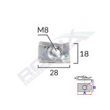 CLEMA MOTOCICLETAPENTRU BMW SET 10 BUC 62357