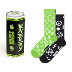 Happy Socks sosete Gift Box Energy Drink 2-pack
