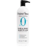 Original Sprout Classic Collection Hair &amp; Body Babywash gel de duș pentru corp și păr pentru piele sensibila pentru copii pH 6,0 &ndash; 7,0 946 ml