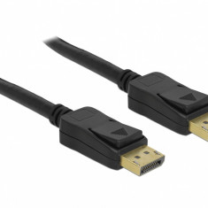 Cablu Displayport 1.2 T-T 4K 60 Hz 10m Negru, Delock 84862