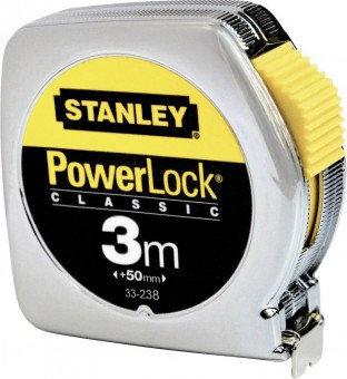 Stanley 1-33-218 Ruleta powerlock classic cu carcasa metalica 3m x 12.7mm - 3253561332180 foto