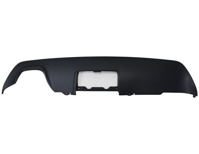 Spoiler bara spate BMW Seria 5 (E60/E61), 06.2003-06.2010, negru; type M-Tech, cu gaura carlig remorcare; cu iesiri evacuare dubla; TUNING,