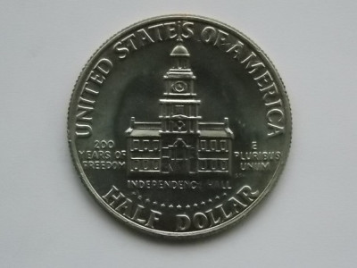 HALF DOLLAR 1976 USA-COMEMORATIVA foto