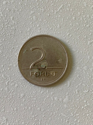 Moneda 2 FORINT - 1993 - Ungaria - KM 693 (214) foto