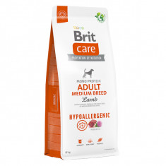 Brit Care Hypoallergenic Adult Medium Breed, M, Miel, hrană uscată monoproteică câini, sistem imunitar & alergii, 12kg