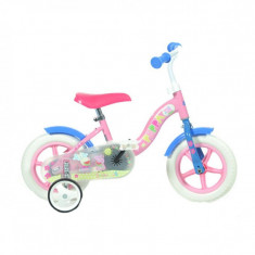 Bicicleta pentru copii Dino Bikes, diametru roti 25 cm, model Purcelusa Peppa foto