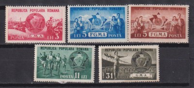 G.M.A. SI F.G.M.A. LP. 273 MNH foto