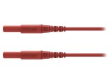 Cablu de măsurare 16A mufă banană 4mm duală