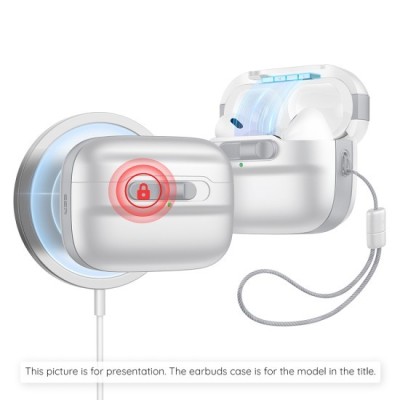 Husa pentru Apple AirPods 4 - ESR Pulse Magnetic HaloLock - White foto