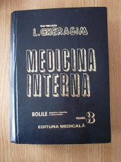 MEDICINA INTERNA- GHERASIM- VOL III- BOLILE DIGESTIVE HEPATICE SI PANCREATICE foto