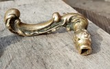 Set manere vechi usi din bronz cu ornamente usa