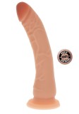Cumpara ieftin Dildo cu accente realiste precum vene si pliuri ale pielii Silicone Dong 8.5, Toy Joy