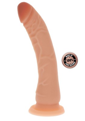 Dildo cu accente realiste precum vene si pliuri ale pielii Silicone Dong 8.5 foto