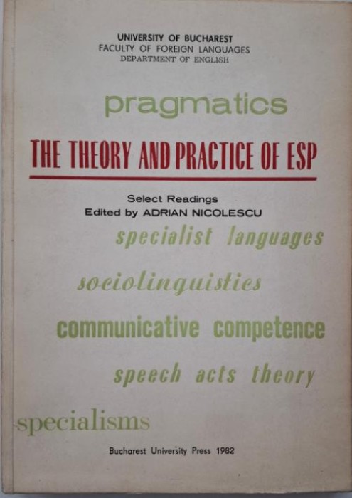 The Theory and Practice of ESP. Edited by Adrian Nicolescu