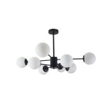 Pendul Lace 8XE27 IP20, negru, Erste