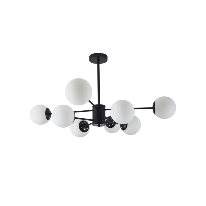 Pendul Lace 8XE27 IP20, negru, Erste